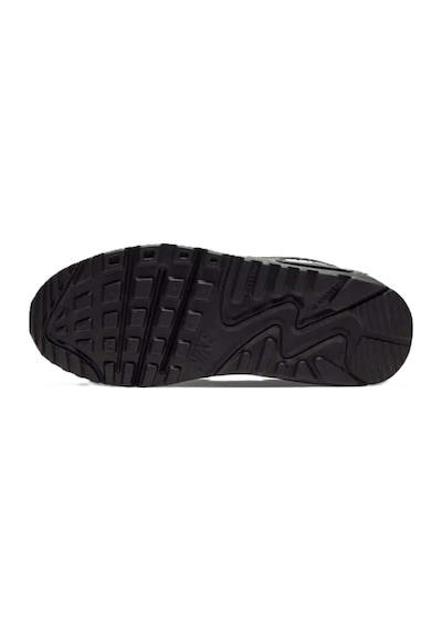 Nike Air Max 90 Leather Unisex Sneaker Hakiki Deri Günlük Ayakkabı Siyah Siyah