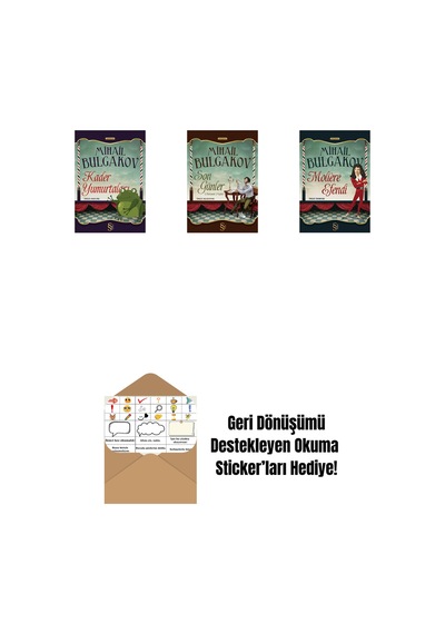 Kader Yumurtaları + Son Günler + Moliere Efendi + Okuma Sticker'ları