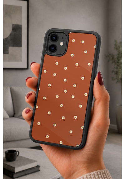 İphone 11 Uyumlu Zarif Desenli Kamera Korumalı Darbelere Dayanıklı Kılıf 1183-zarif-iphone11