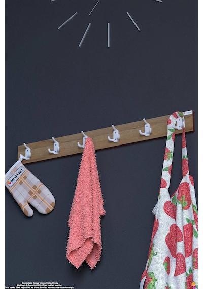 Arı 18 Kancalı Mutfak Askısı 3'lü Set 81,4x9,6 Cm - Şık Tasarım, Çok Amaçlı Düzenleyici Ve Yer Tasarrufu Çok Renkli Arı 18 Kancalı Mutfak Askısı 3'lü Set 81,4x9,6 Cm - Şık Tasarım, Çok Amaçlı Düzenleyici Ve Yer Tasarrufu Çok Renkli