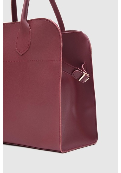 Shule Bags Piedra Omuz Çantası Bordo Bordo