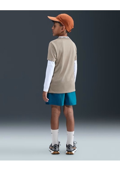 Nike Multi Dx5382-301 Büyük Çocuk Dri-fıt Antrenman Şortu - Green Abyss Koyu Yeşil