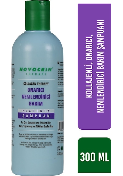 Novocrin Placenta Collagen Therapy Şampuan 300 ML
