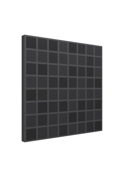 Vicfoam Square Black 6'lı Paket