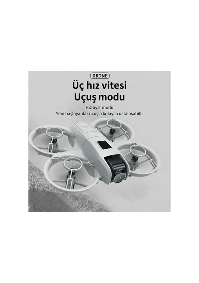 R11 Drone Kameralı Telefon Kontrollü Uzaktan Kumandalı Pervane Korumalı Mini Drone Çift Pilli 14+ Yaş
