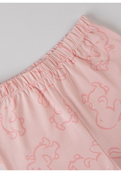 KitiKate Organik Zody 2'li Pijama Takımı Pembe