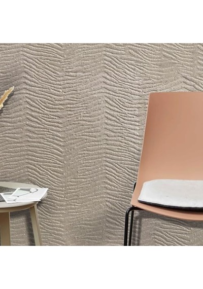 Tink 3d Kendinden Yapışkanlı Duvar Kağıdı Yeni Nesil Akustik Keçe Panel Desenli 52x98 Cm Ekru, 10 Adet 5 M²