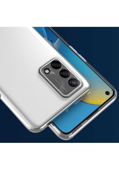 Adige Oppo A74 Kılıf Kamera Korumalı Süper Silikon