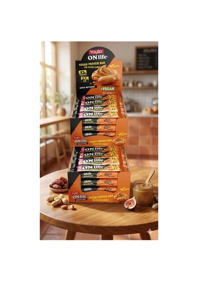 Vegan Protein Bar Yer Fıstığı Ezmeli 40gr X 24 Lü - 943369965