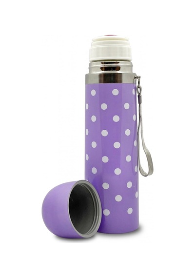 Sema Baby Puantiyeli Bebek Termosu 500 Ml - Mor