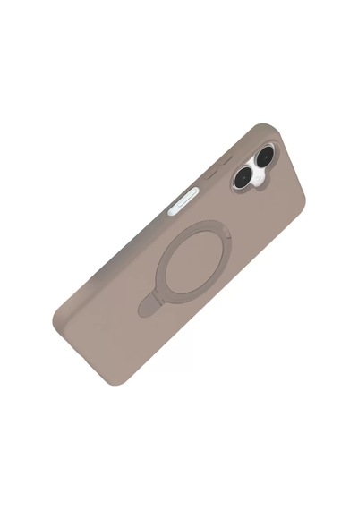 Newface Samsung Galaxy A06 Regal Magsafe Standlı Kapak - Çöl Titanyum
