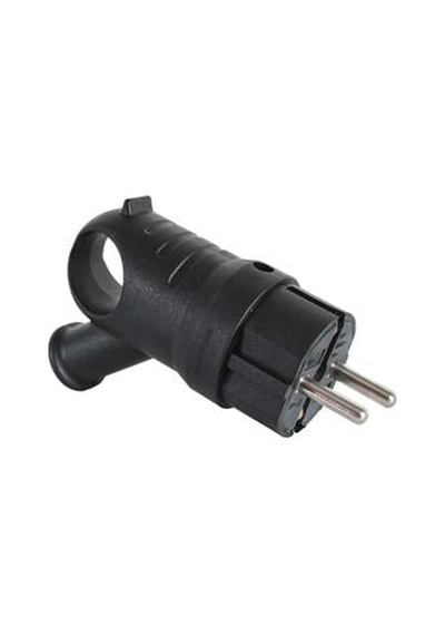 Byes 1x16a 220v Monofaze Kauçuk Kulplu Eğik Fiş Ip44 5 Adet