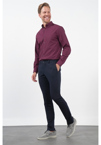 İmza Lacivert Yan Cep Slim Fit Esnek Jogger Pantolon 1003260274