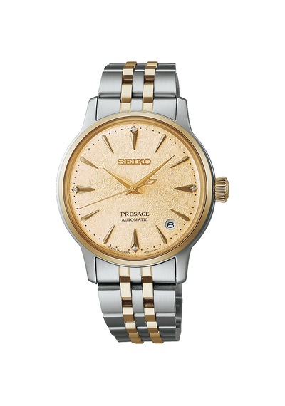 Seiko Presage Cocktail Time Srpl64j1 Kadın Saati Metalik Gri