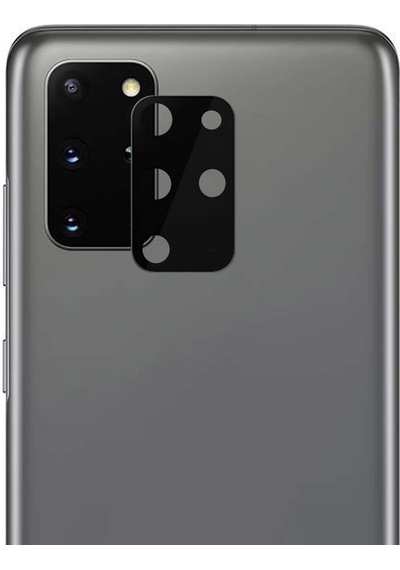 Microsonic Samsung Galaxy Uyumlu S20 Plus Kamera Lens Koruma Camı V2 Siyah
