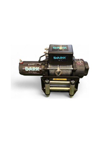 Dark Vinç 4500lb Çelik Halatlı 12v Atv-utv Vinç Tambur