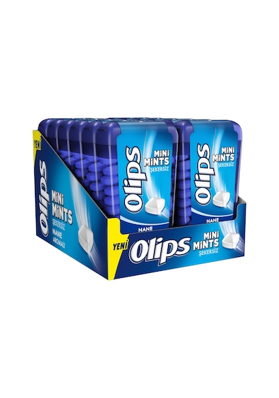 Olips Mini Mints Şekersiz Nane aromalı 12 x 12.5 G