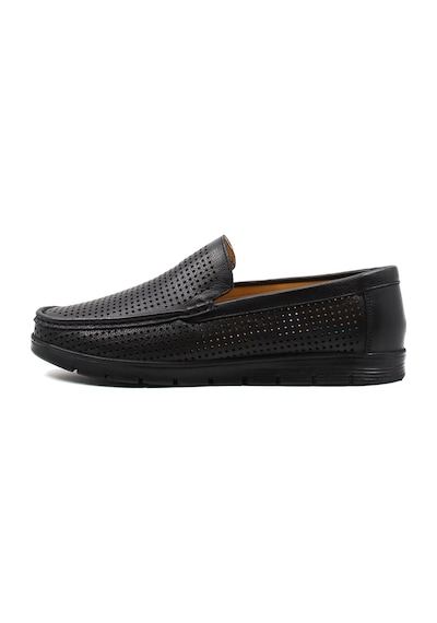 Fast Step Hakiki Deri Erkek Casual Ayakkabı 126ma001 Siyah