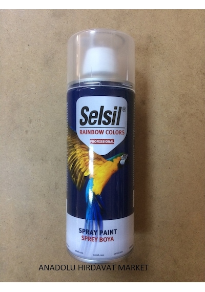 Selsil 400 Ml Akrilik Sprey Şeffaf Parlak Vernik Yüksek Kalite