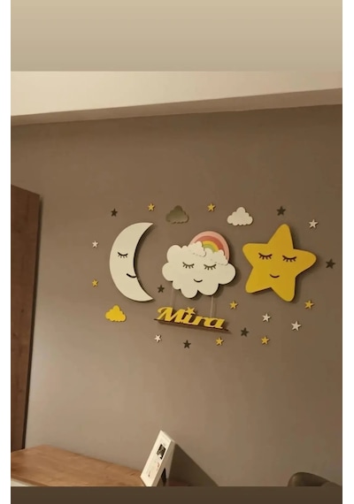 Çocuk Odası  Gece Lambası Çok Renkli