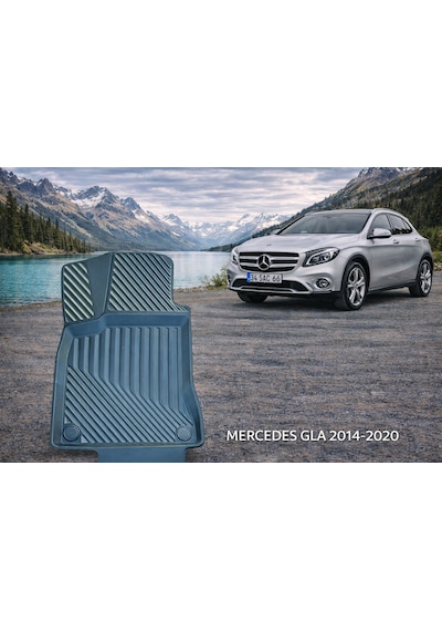 Mercedes Gla 2014-2020+uyumlu 3d Oto Paspas Premium