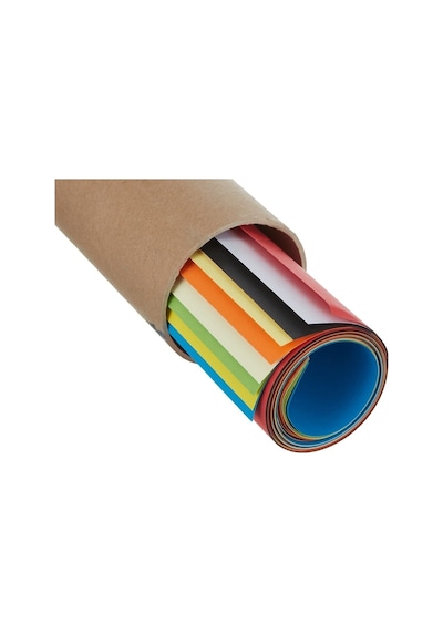10 Lu 50x70cm Karışık Renk Fon Kartonu Rulo 10adet