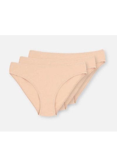 3 Lü Paket Dagi Bayan Klasik Slip Külot 5113kc Ten