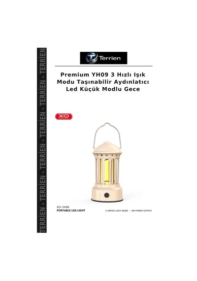 Premium Yh09 3 Hızlı Işık Modu Taşınabilir Aydınlatıcı Led Küçük Modlu Gece Çok Renkli