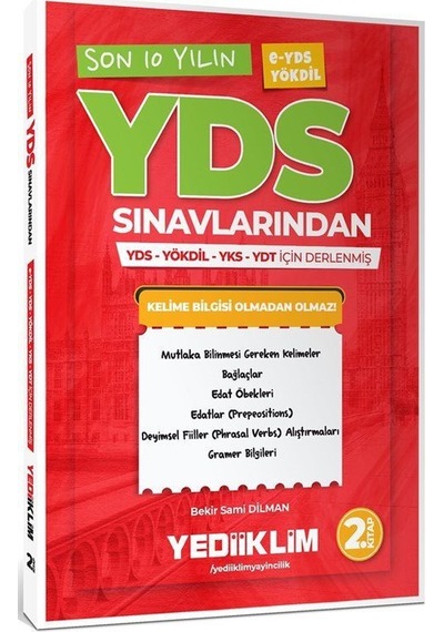 Yds E-yds Yökdil Son 10 Yılın Yds Kelimeleri 2.kitap / Bekir...