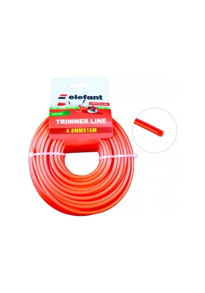 Tırpan Misinası Motorlu Tırpan Yuvarlak Misina 4mm X 15 Metre