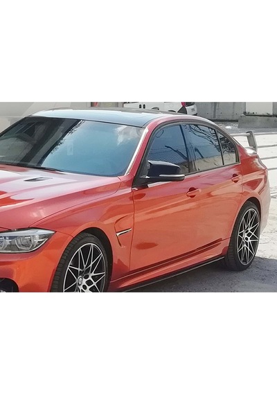 Bmw F30 M3 Tırnaklı Batman Yarasa Ayna Kapağı Piona Black Abs 2012-2018