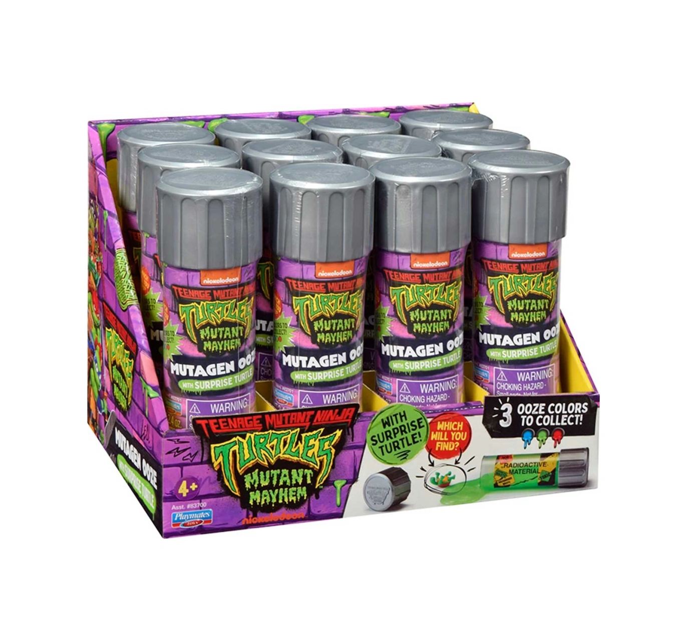 Ninja Turtles Mutant Mutasyon Çamuru Sürpriz Paket Tu807000 Yeşil
