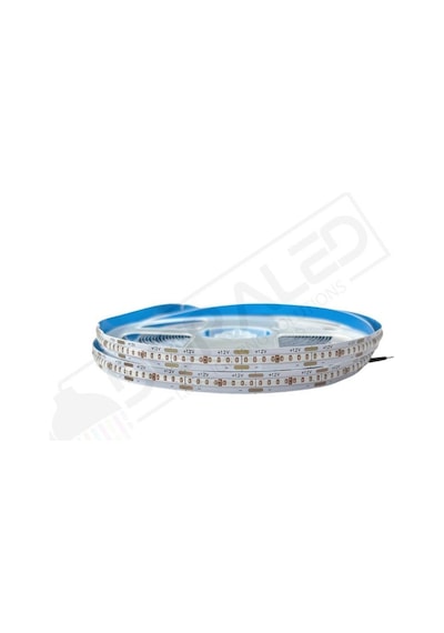 12v 8mm Esnek Cob Şerit Led Mavi 320 Ledli Ip20 5m