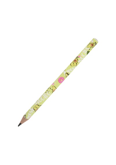 Bruno Visconti Kurşun Kalem Jumbo Hapy Graphix 3,5 Mm 4b Avokado Aşkı 21-0062/07 Çok Renkli