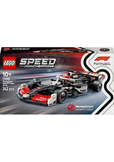 LEGO® Speed Champions MoneyGram Haas F1® Team VF-24 Yarış Arabası 77250 - 10 Yaş ve Üzeri Çocuklar için Yaratıcı Oyuncak Yapım Seti (242P)