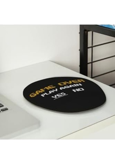 Gamer Sevgiliye Hediye Game Over Tasarımlı Mouse Altlığı Mouse Pad Mousepad