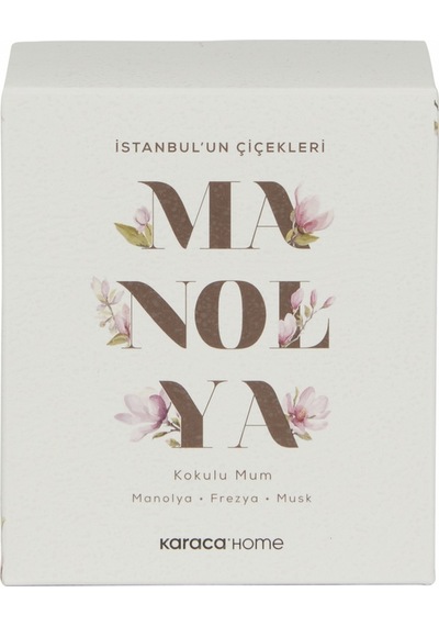 Karaca Home İstanbulun Çiçekleri Serisi Kokulu Mum Manolya 153.09.01.5941