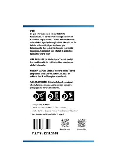 Premium Whey Protein 1000 Gr Diğer