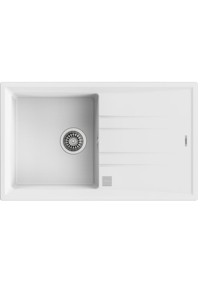 Teka Stone 50 B-Tg Tek Hazneli Tek Damlalıklı Tegranite Eviye - Beyaz - 115330026