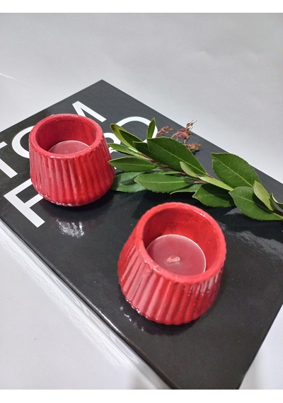 Tealight Mumluk 2 Li Random Çok Renkli