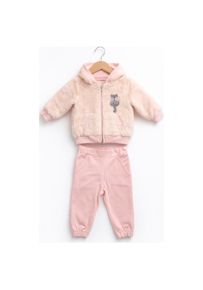 Baby Fou Peluş 3'lü Takım Pembe