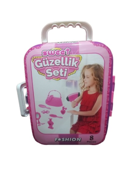 Beren 2443 Çek Çek Çantalı 8 Parça Güzellik Seti