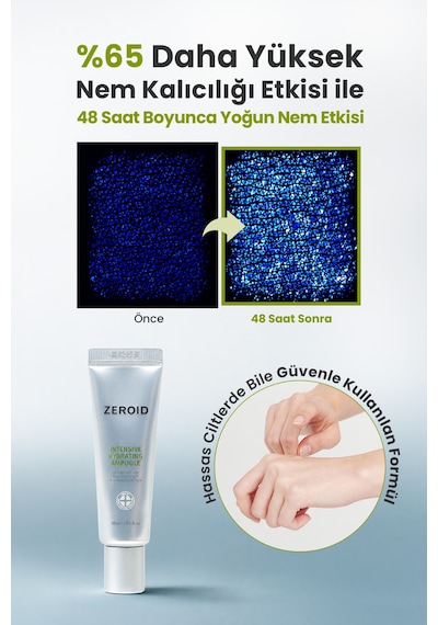 Yağ-nem Dengesi Ve Bariyer Desteği Sunan Yoğun Nemlendirici Ampul Zeroıd Intensive Hydrating Ampoule