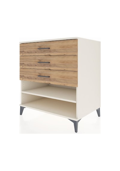 Kronos Şifonyer Tek Raflı 3 Çekmeceli 88x59x96 Aytaşı-çam Aytaşı