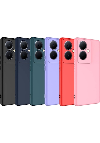 Rba Aksesuar Vivo V29 Lite 5g Kılıf Rba Mara Lansman Kapak - Siyah Siyah