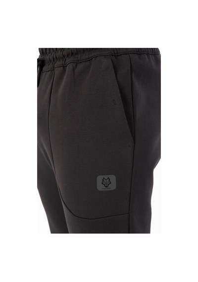 Maraton Sportswear Regular Erkek Dar Paça Basic Siyah Eşofman Altı 22480 Siyah - Siyah