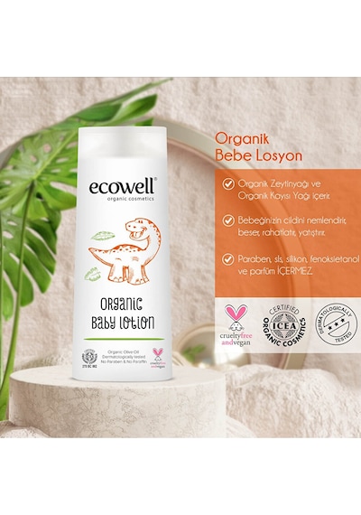 Organik Bebek Losyonu 300 Ml 4 Adet