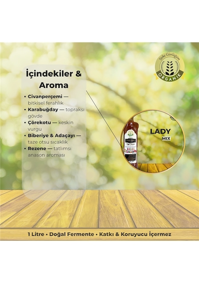 Sirke Günlüğüm Lady Mix 1 L