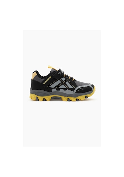 Tonny Black Termo Taban Su İtici Kumaş Cırtlı Çocuk Unisex Füme Sarı Trekking Ayakkabı Tbtmkd025 Füme Sarı
