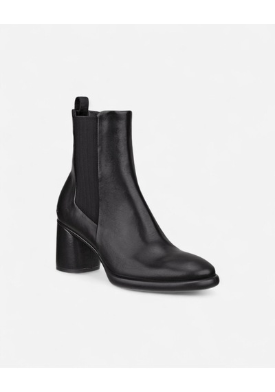 Ecco Sculpted Lx 55 Chelsea Kadın Siyah Topuklu Bot 22270301001